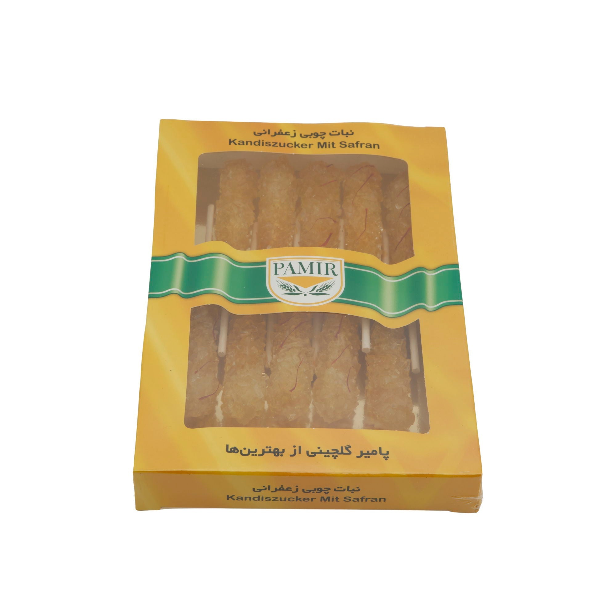 Kandiszucker PAMIR | Zucker | Mit Safran | 150 g PAMIR
